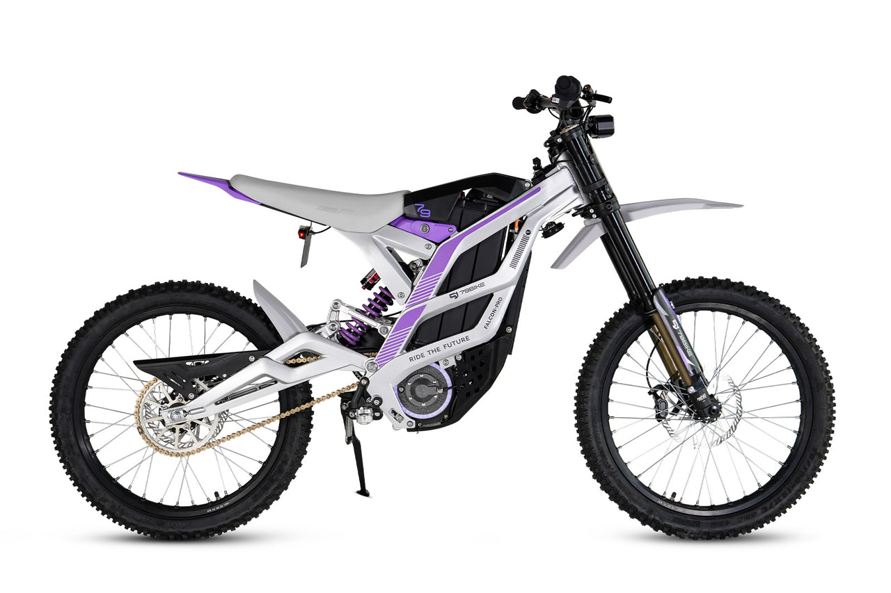 79Bike Falcon Pro - Silver-purple